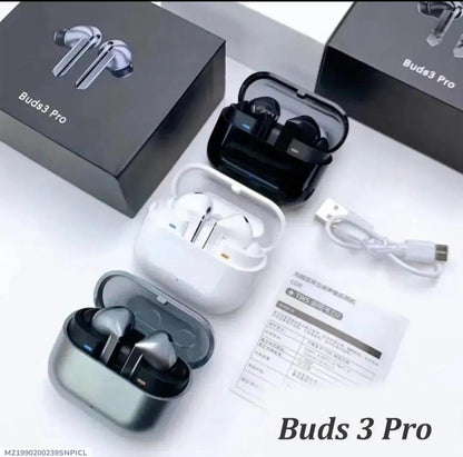 Buds 3 Pro Wireless Earbuds Black - Pak Style Hub