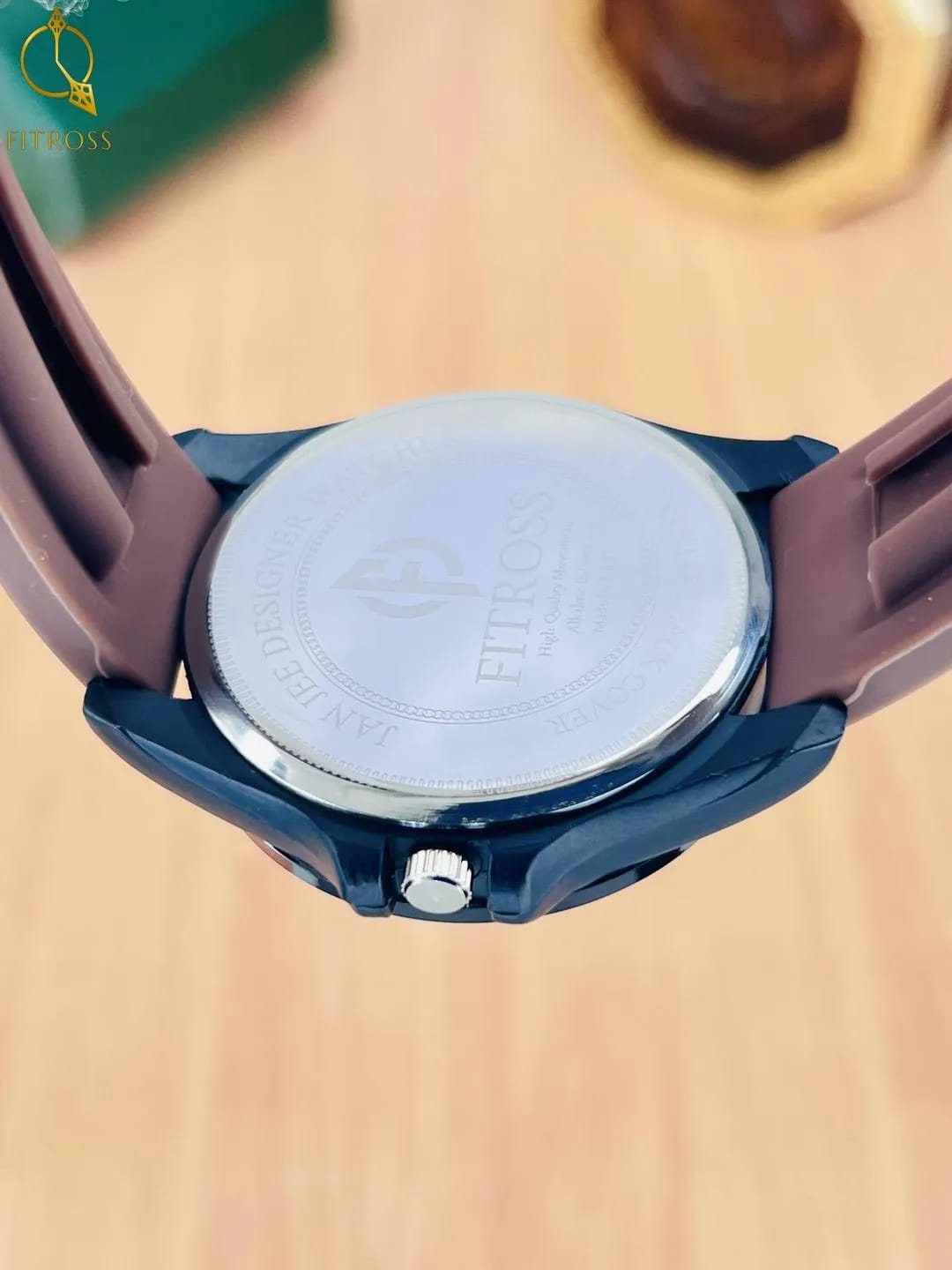 Black Silicon Strap For Man's - Pak Style Hub