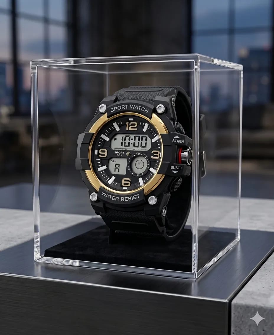 Man's Digital Sports Watch - Pak Style Hub