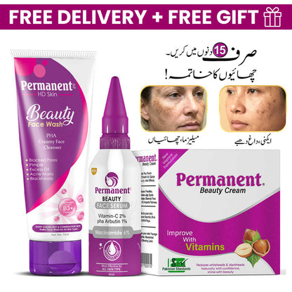 Permanent Beauty Complete Skin Care Kit – 4 in 1
